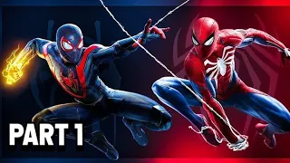 SPIDER-MAN MILES MORALES PS5 Walkthrough Gameplay Part 1 (PS5)