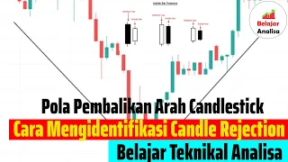 Candlestick Pattern Pembalikan Arah - Teknikal Analisa #10 | Belajar Trading Teknikal Analisis
