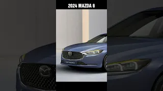 2024 Mazda 6: New Design, first look! #Carbizzy #Shorts