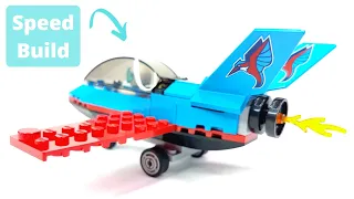 LEGO City 60323 Stunt Plane Speed Build