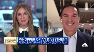 Restaurant Brands CEO Jose Cil on $400 million investment into Burger King