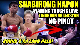 SNABIRONG HAPON AYAW NG TOUCH GLOVE | 2X BAGSAK R2 LANG PALA ANG KAYA! APAT NA PINOY NA ANG BIKTIMA