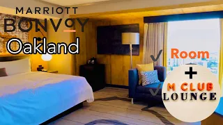 Marriott Oak Land City Center | Bay view | M club Lounge | 2021 review