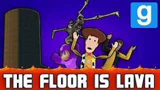 DOING THE WOODY - Gmod The Floor is Lava!