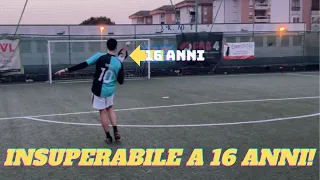 ⚽️🔥100 TIRI CONTRO UN PORTIERE DI 16 ANNI!! INSUPERABILE!