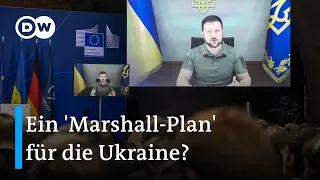 Konferenz in Berlin: Was wird der Wiederaufbau der Ukraine kosten – und wer zahlt? | DW Nachrichten