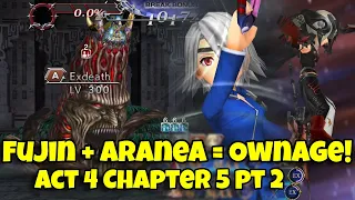 Fujin + Aranea = PURE OWNAGE! Controlling the Void SHINRYU | Act 4 Chapter 5 Pt 2 [DFFOO GL]