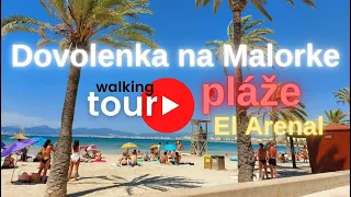 Malorka: Pláže v septembri- El Arenal