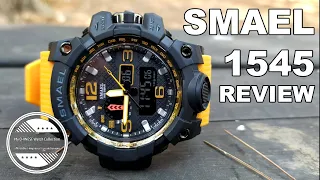 $12 Digital/Analog Beater Watch - Is It Any Good? | SMAEL 1545 Watch Review