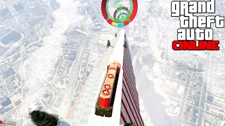 GTA 5 Online.Mega Ramp ქართულად. მატარებლებით რბოლა 😱