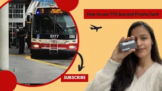 How to use Presto Card and TTC bus in Canada