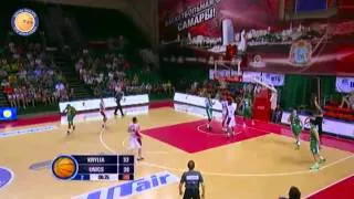 1/4 playoffs. Krasnye Krylia - UNICS Game 3 Highlights