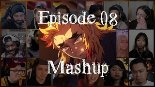 Demon Slayer: Kimetsu no Yaiba Season 2 Episode 8 Reaction Mashup | 鬼滅の刃