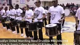 Brooklyn/Newark United Marching Band (BU Drum-line Show) @ Battle In The Apple 2014 # 3