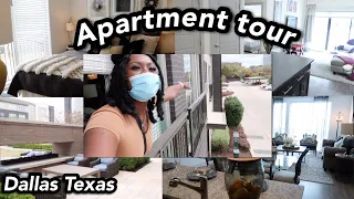 Dallas Texas $1,000-$1,200 Apartment Tour/ Hunting  Vlog | Moving to Dallas Texas from Virginia