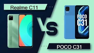 Realme C11 Vs POCO C31 | POCO C31 Vs Realme C11 - Full Comparison [Full Specifications]