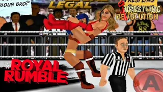 Sasha Banks vs. Carmella – SmackDown Women's Title Match: Royal Rumble 2021 | Wrestling Revolution