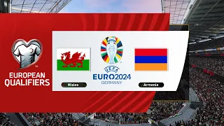 Wales vs Armenia | UEFA EURO 2024 16th June 2023 Full Match eFootball 2023 | PC™ [4K HDR]