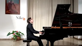 1 2022-11-27 Sergey Artsibashev plays Nocturne "La Separation" by M.Glinka at Niko (Moscow)