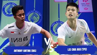 Tampil Penuh Semangat, Ginting Kalahkan Lee Chia Hao di Babak Pertama All England 2024