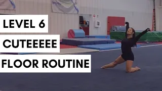 Cute Gymnastics Floor Routine | Taylor Krippner