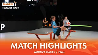 Teqball Tour - Madrid | Women's Singles, Final | Highlights