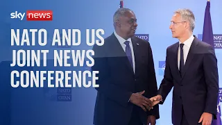 Jens Stoltenberg and Lloyd Austin hold joint news conference