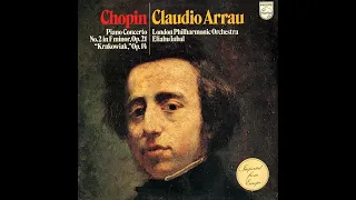 Chopin: Piano Concerto No. 2 in F minor, Op. 21 - Claudio Arrau, Eliahu Inabal, London Philharmonic