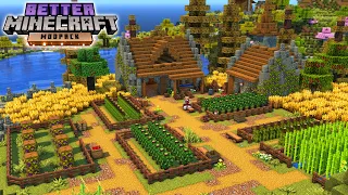 I Built A Working Vineyard In Better Minecraft