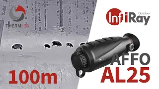 Thermfox - InfiRay AFFO AL25 #hunting #thermalimaging