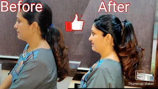 NEW HIGH PONYTAIL HAIRSTYLE FOR SCHOOL, COLLEGE, WORK | LONG PONYTAIL | TRENDING HAIRSTYLES