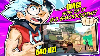 UNBOXING & DESTROYING RANKED ON MY *NEW* 540HZ MONITOR !!! | SEN TenZ