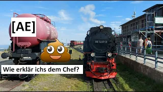 💩 gelaufen - wie erklär ichs dem Chef? | Weiche aufgefahren | Alex E