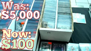 I BOUGHT A ONCE $5,000 COLLECTION FOR $100 AT THE BASEBALL CARD SHOW!