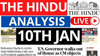 The Hindu Analysis | 10 January 2023 | Daily Current Affairs for UPSC IAS | Sahil Saini