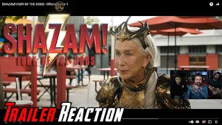 Shazam Fury of the Gods  & Black Adam - Comic Con 2022 Trailer Reactions!