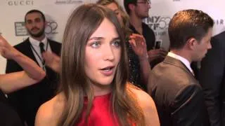 Gone Girl: Lola Kirke "Greta" New York Movie Premiere Interview | ScreenSlam