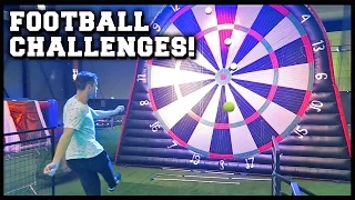 AMAZING FOOTBALL CHALLENGES WITH MY BRO!