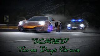 Need For Speed Hot Pursuit: Porsche 911 GT2 RS GMV- SCARED by Three Days Grace