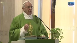 Papa Francesco a Santa Marta: Arricchirsi, sfruttando il lavoro altrui è peccato mortale