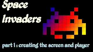 CODING: Space Invaders || PYTHON || Part 1: SCREEN AND PLAYER