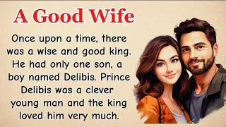 Learn English Through Story ⭐ - A Good Wife - English Story - Improve your English 👍🏻