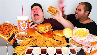 Orlin Came Back • Popeyes Chicken • MUKBANG