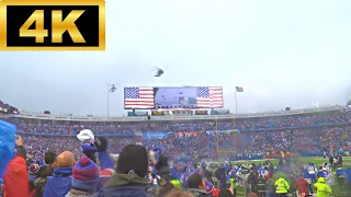 Buffalo Bills Helicopter Flyover vs New York Jets