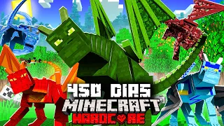 Sobreviví 450 días En Un Apocalipsis de Dragones En Minecraft HARDCORE... Esto fue lo que pasó