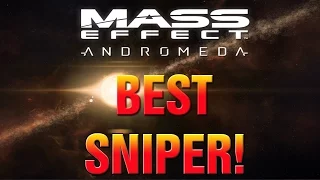 Mass Effect Andromeda BEST Sniper Rifle! Ultra Rare Isharay Vs Black Widow Sniper Rifle GUIDE!