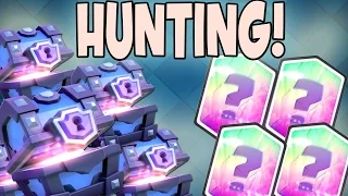 Clash Royale - FAIL LEGENDARY HUNT! | 17 Super Magical Chest Opening