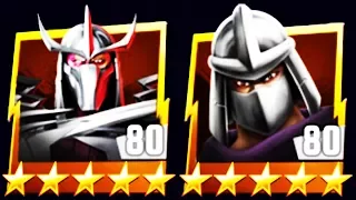 MAX LEVEL 80 SHREDDER vs SHREDDER BOSS (TMNT LEGENDS)