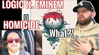 [Industry Ghostwriter] Reacts to: Logic - Homicide ft. Eminem- IM DYING! 🤣