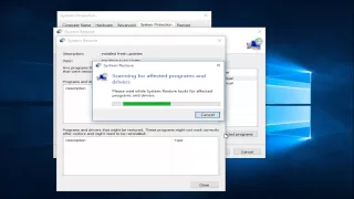 How To Restore Your Computer Back To An Earlier Time - Windows 7/8/10